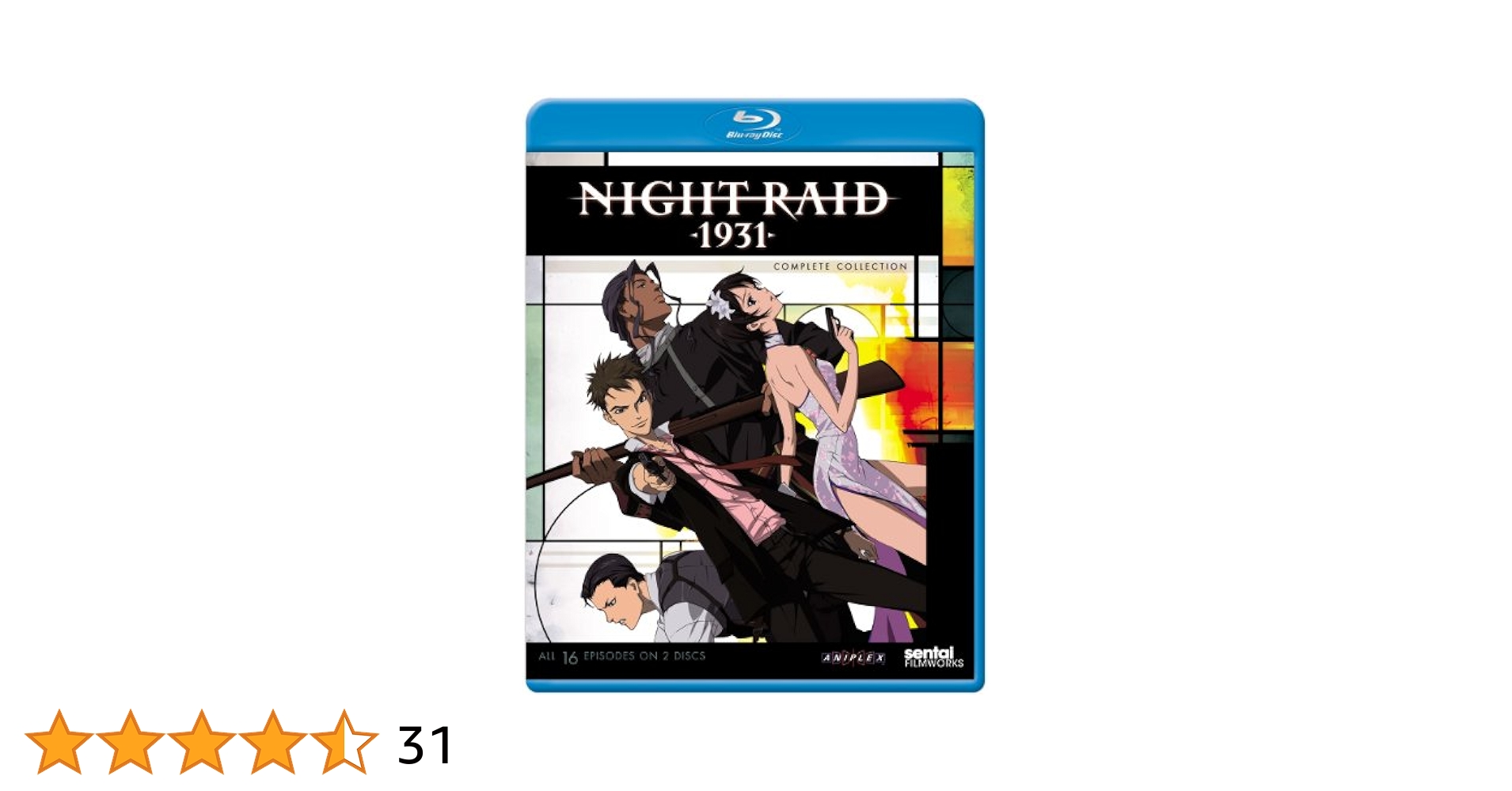 Night Raid 1931 Complete Collection (閃光のナイトレイド 北米版) [Blu-ray] g6bh9ry Amazon.co.jp: Night Raid 1931 Complete Collection (閃光の